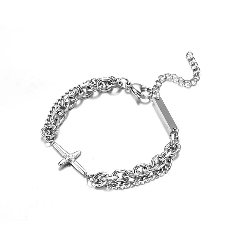 Bracelets Gothiques Croix
