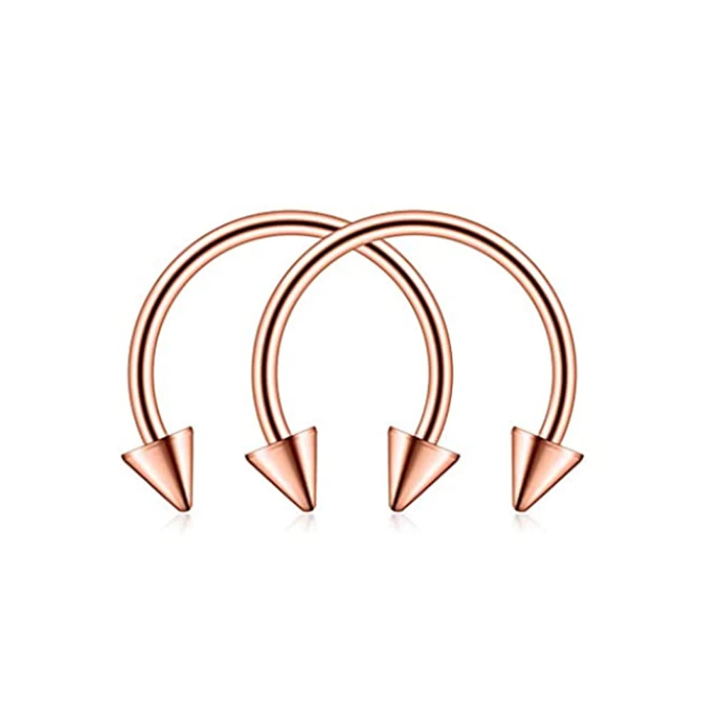 Piercings Septum Or Rose