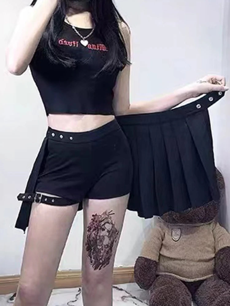 Jupes Short Gothique