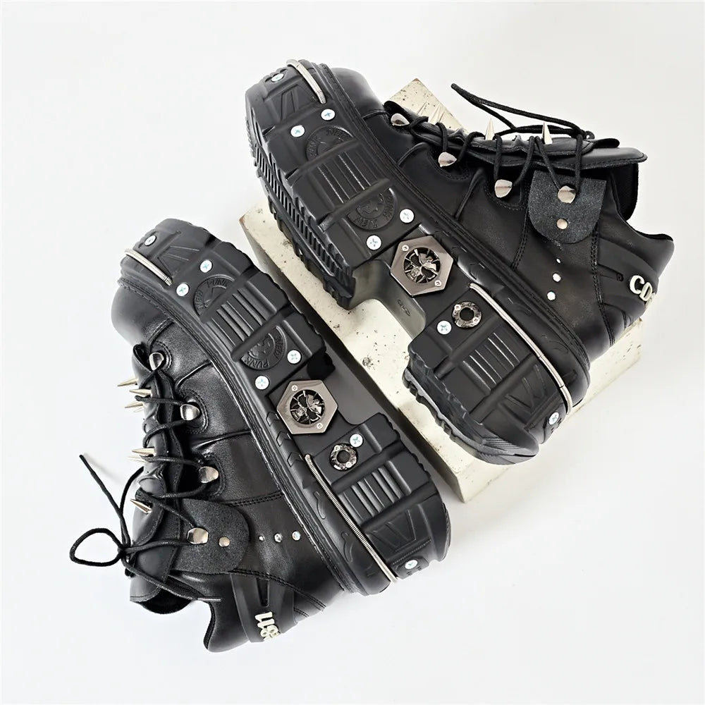 Chaussures A Plateforme Gothique