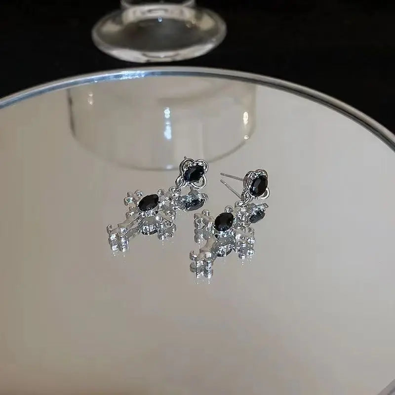 Boucles d’Oreilles Croix Gothiques