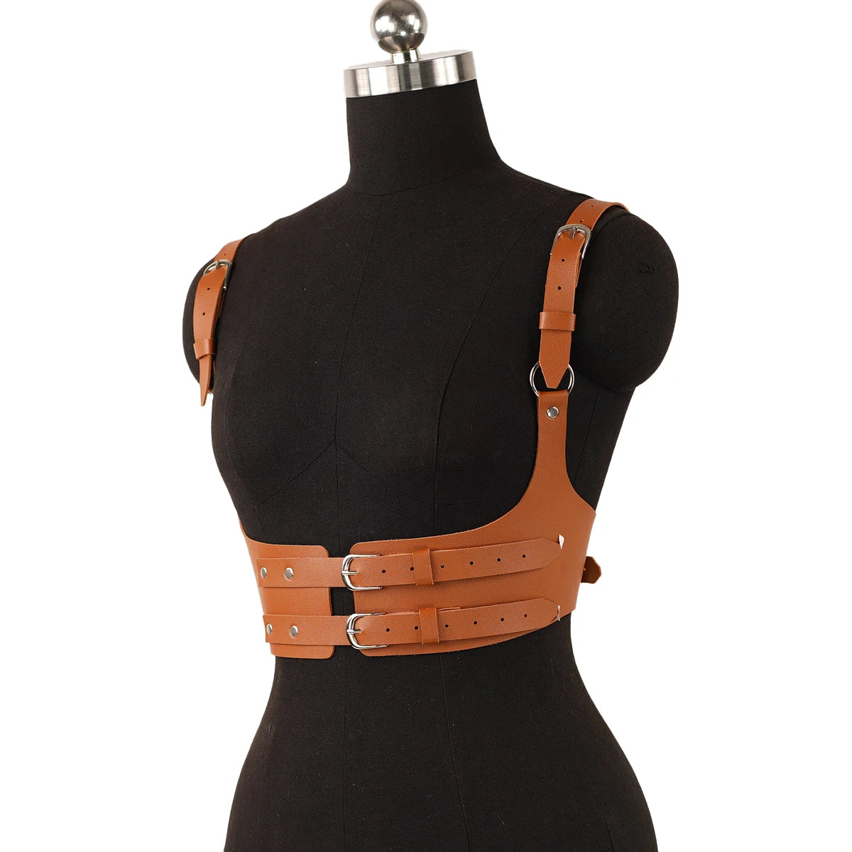 Corset Cuir Gothique
