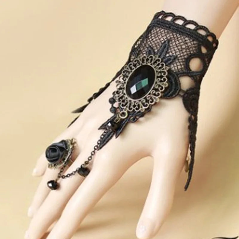 Bracelet Dentelle Gothique