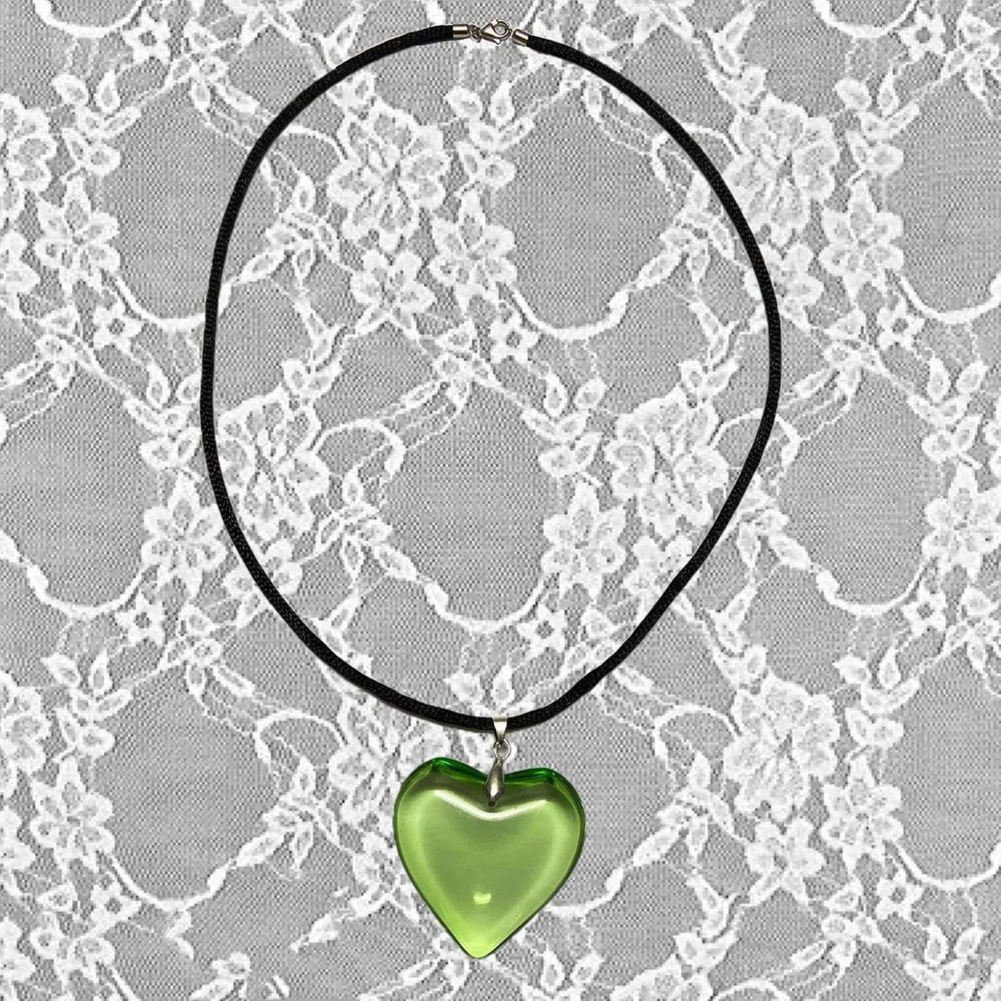 Collier Coeur Gothique