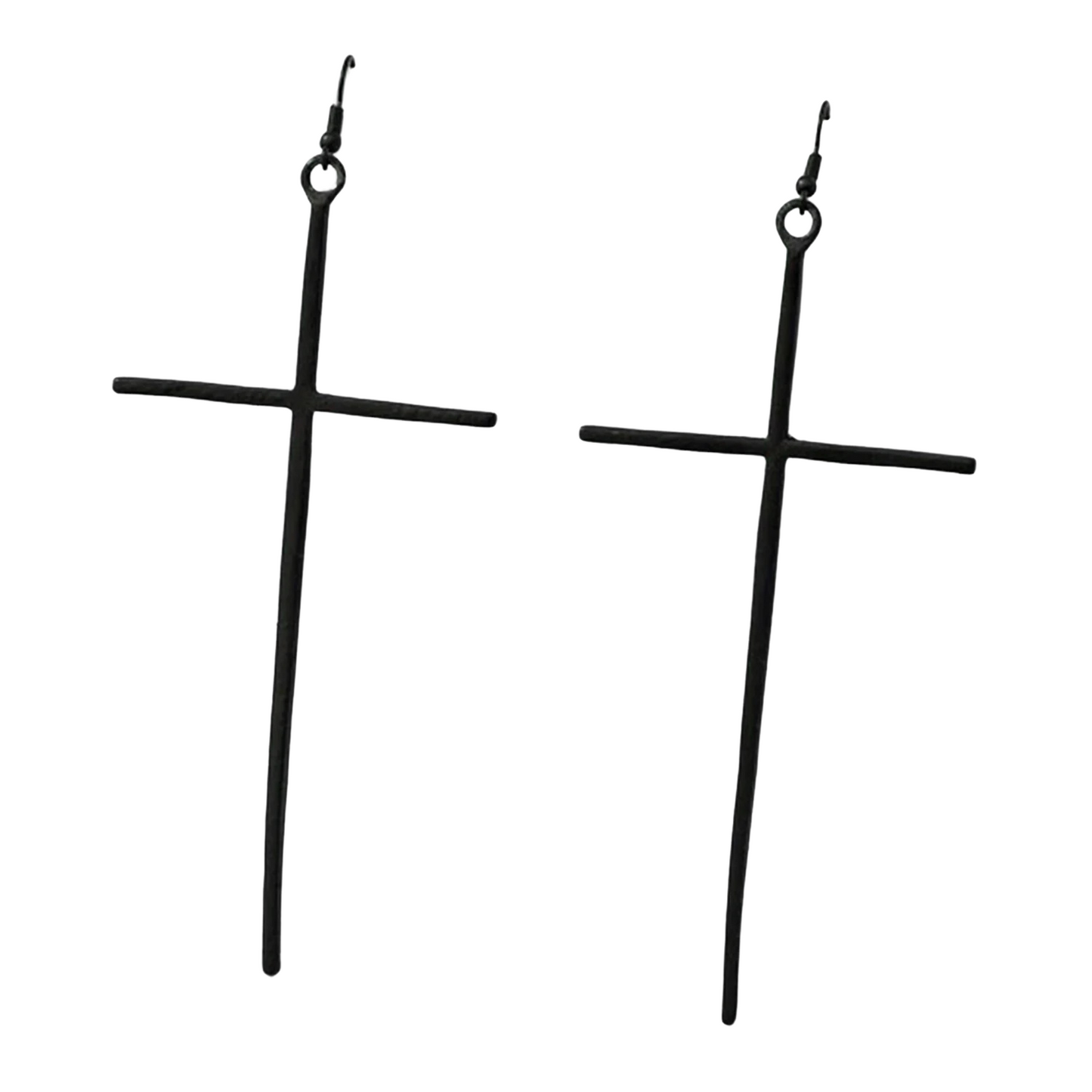 Boucles d'oreille Croix