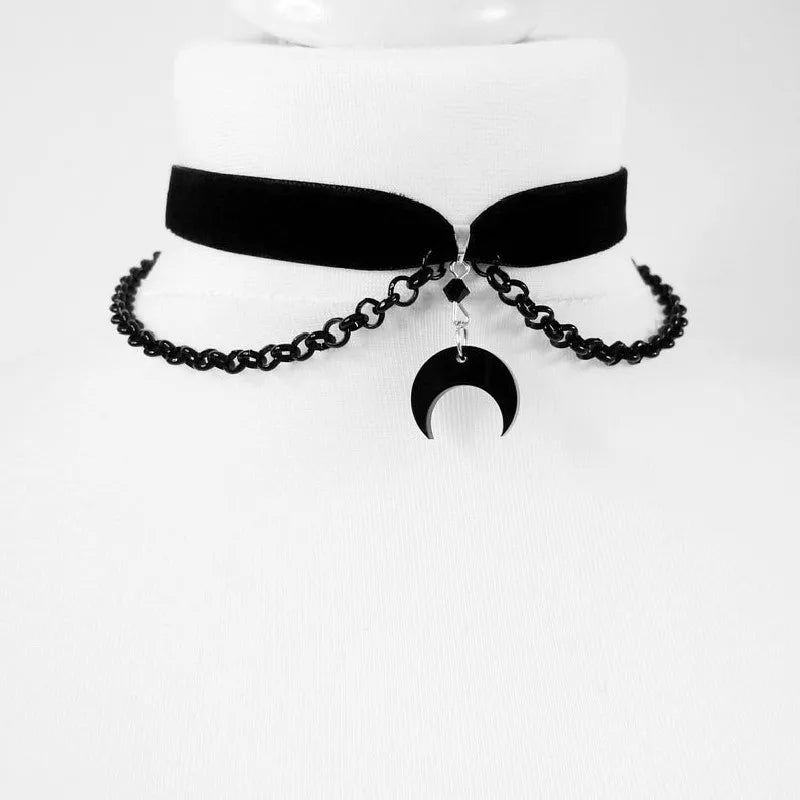 Choker Gothique Noir