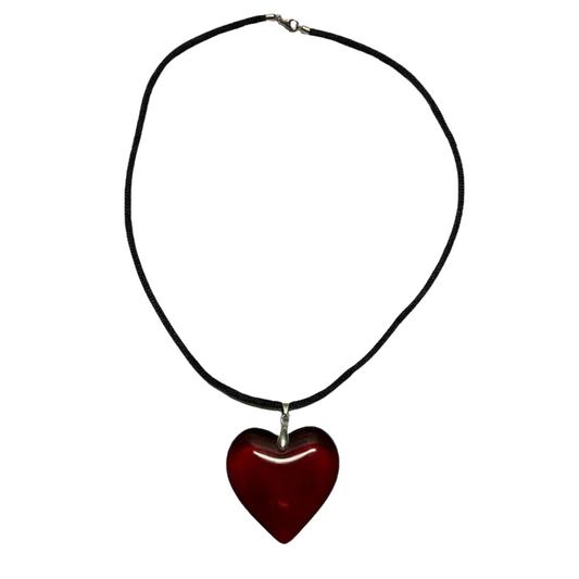 Collier Coeur Gothique