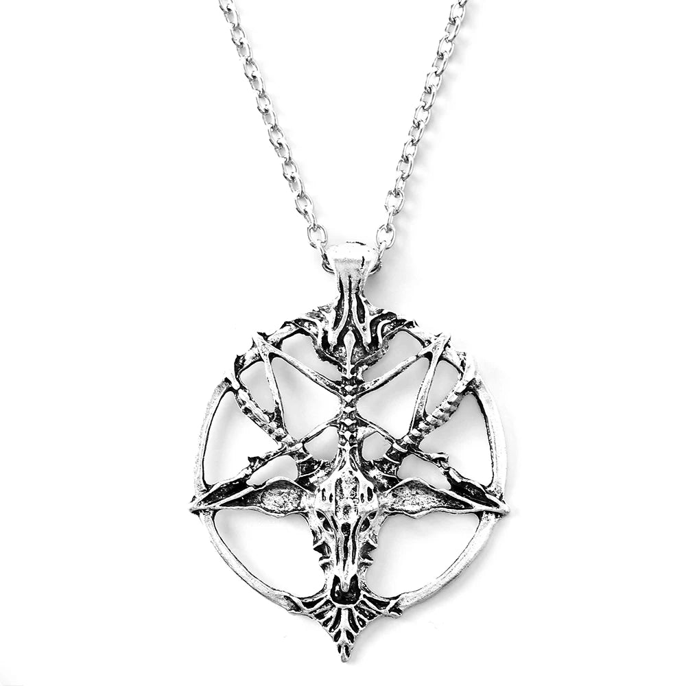 Collier Gothique Pentagrames
