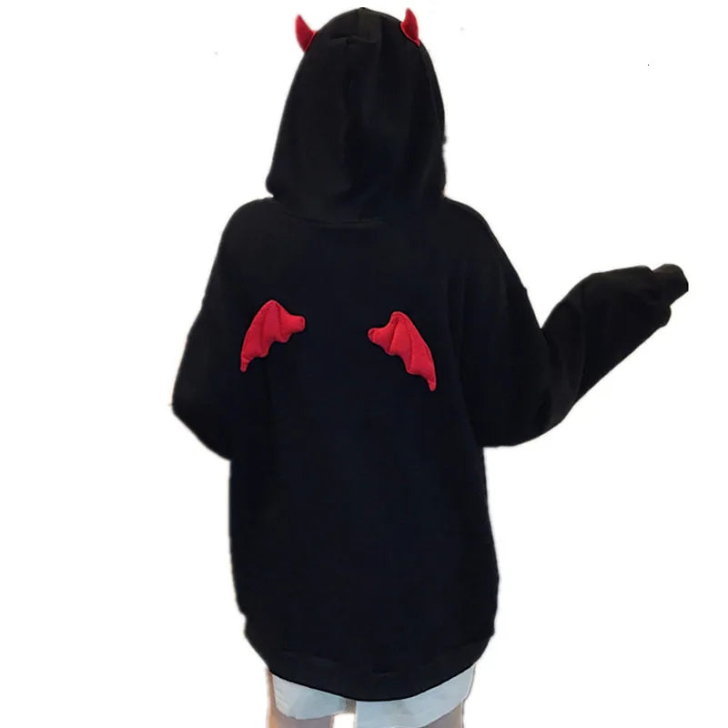Sweat A Capuche Demon Gothique