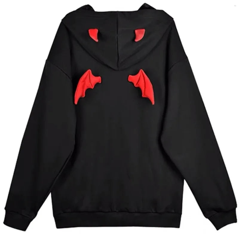 Sweat A Capuche Demon Gothique