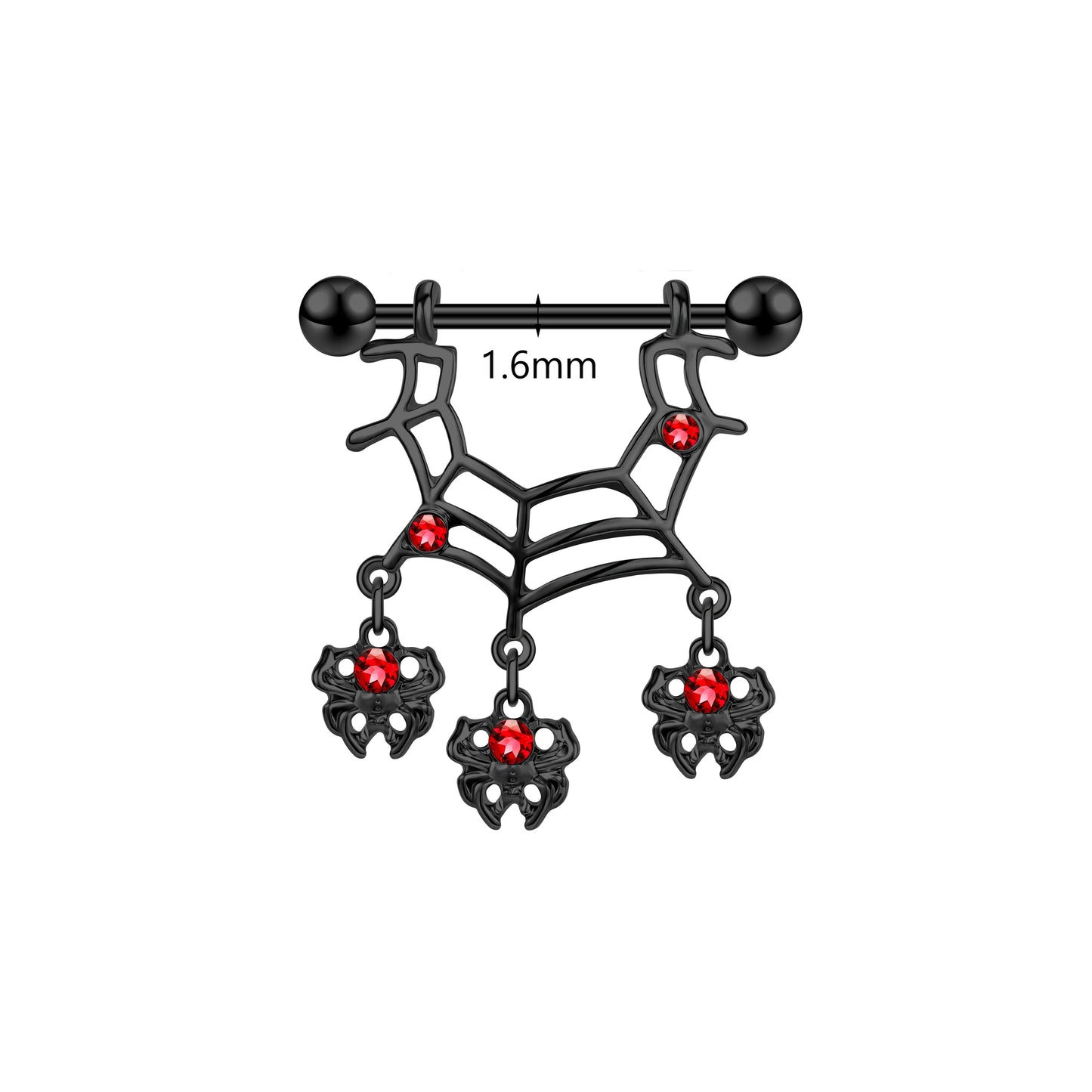 Piercing Téton Araignes