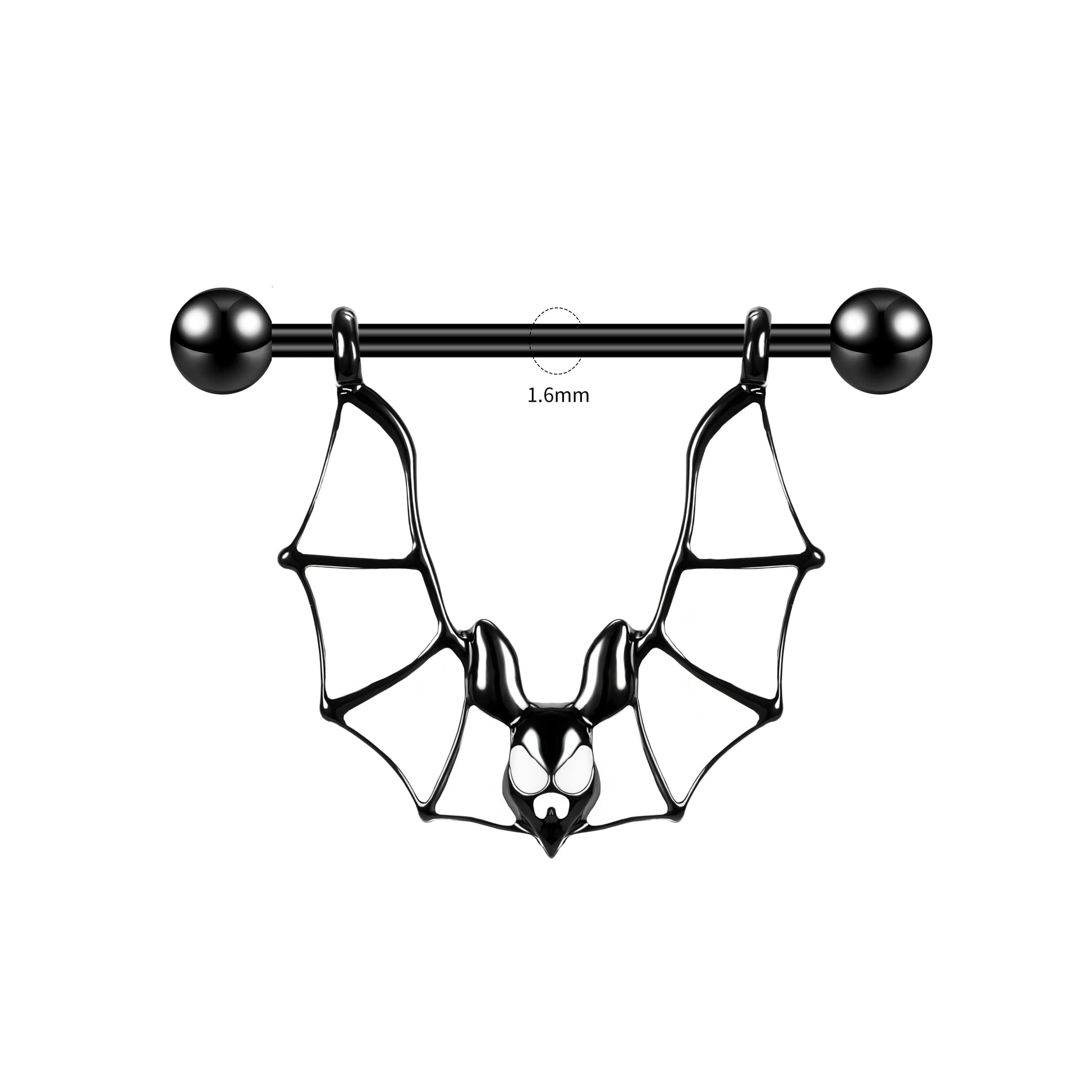 Piercing Téton Chauves Souris