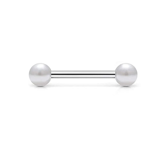 Piercing langue perle