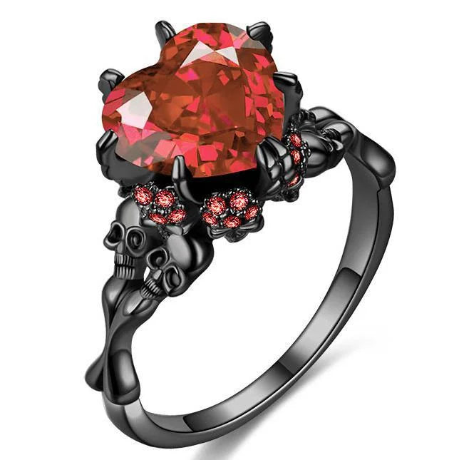 Bague Coeur Gothique
