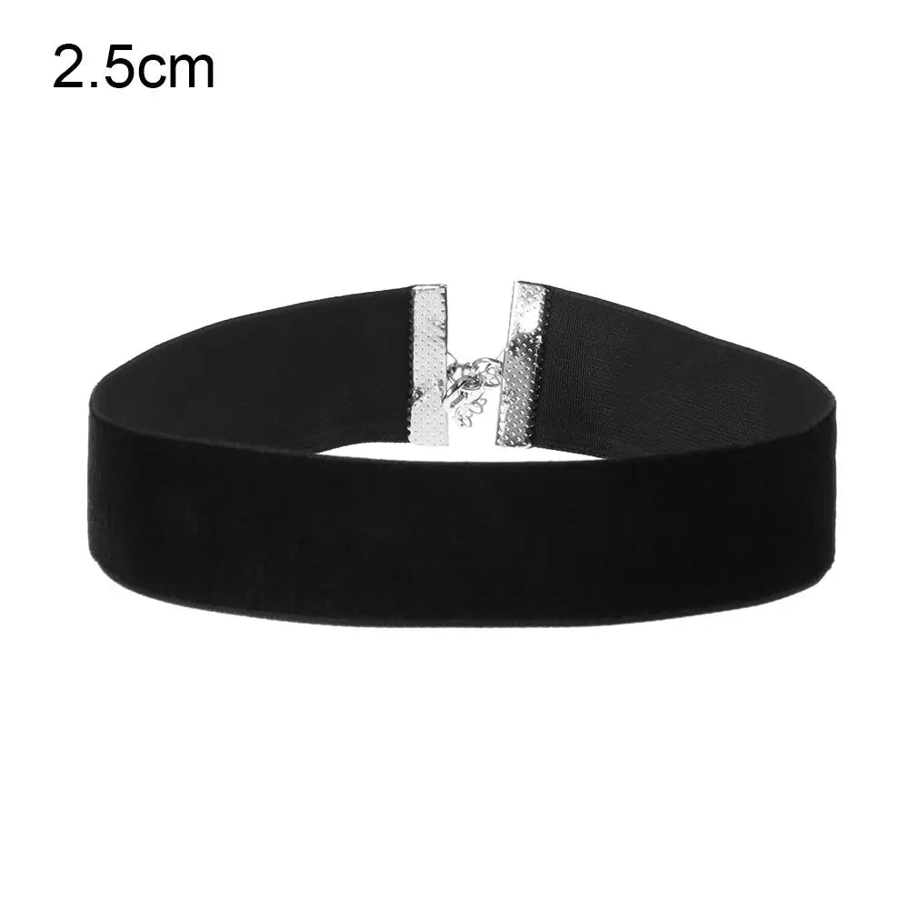 Choker en Velour Gothique