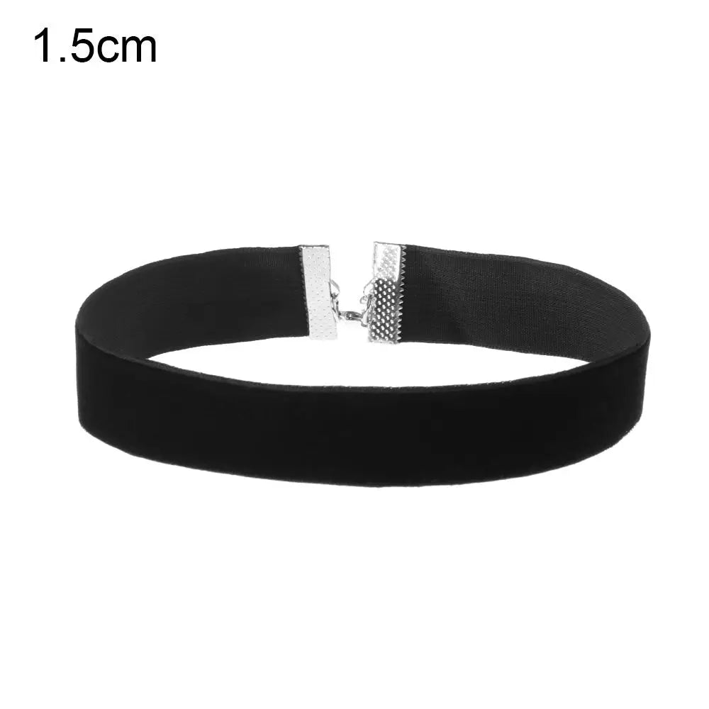 Choker en Velour Gothique