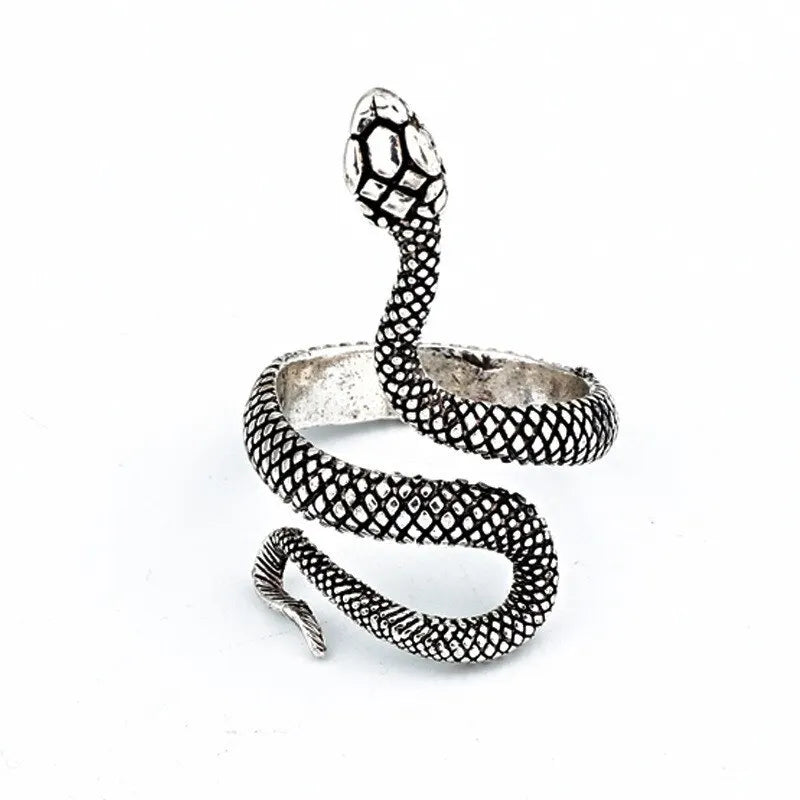 Bague Serpent Gothique