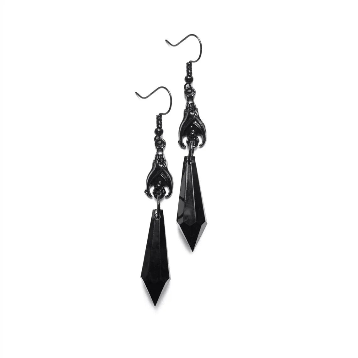 Boucles d’Oreilles Gothiques Cristaux
