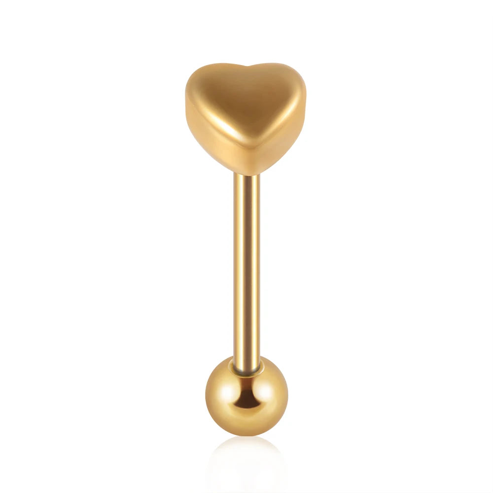 Piercing Langue Coeur